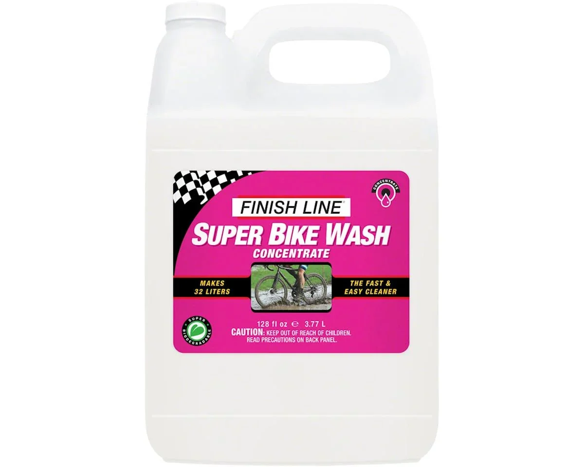 Finish Line Super Bike Wash Cleaner Concentrate (1 Gallon) (Makes 8 Gallons)